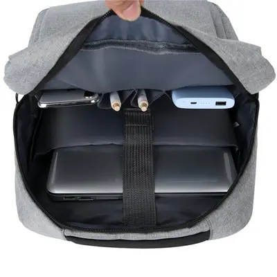 Student Backpack with Laptop Compartment and USB Charging Port - 4