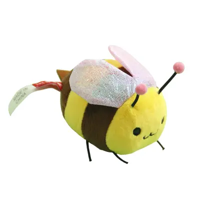 Catnip Plush Cat Toy, Fat Bee Design with Bell
