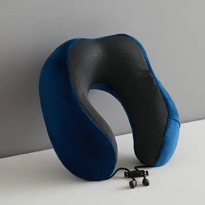 Memory Foam U-Shaped Neck Pillow Cervical Support - 8