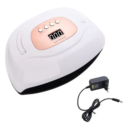 Yeni çift el tırnak makinesi fototerapi lambası el çantası 220W yüksek güçlü çabuk kuruyan tırnak jeli kürleme kurutucu X8 - 8