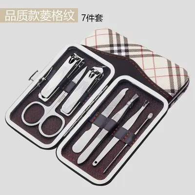阳江12件套指甲套装修甲美甲工具套装 指甲剪套装指甲钳十二件套 - 9