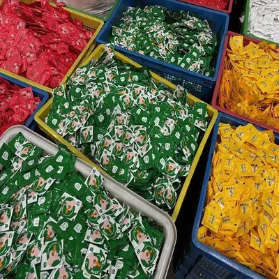 Thick Disposable Transparent PE Gloves, Individually Packed, Printed Logo - 7