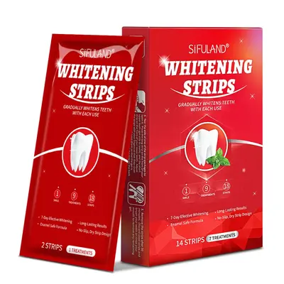 Teeth Whitening Strips for Daily Care, Deep Stain and Yellowing Removal - 5