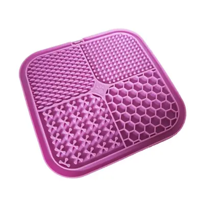 Dog Slow Feeder Bowl, Silicone Lick Mat, Puzzle Enrichment Toy for Pets - 9