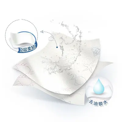 Heart to Heart Kitchen Roll Paper 2 Rolls/Embossed Home Type Oil Absorbing and Water Absorbing Paper Towels Large Roll Kitchen Special Delivery Official Website