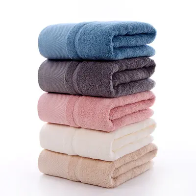 Cotton Towel Set 3-Piece, 100% Pure Cotton with Embroidery