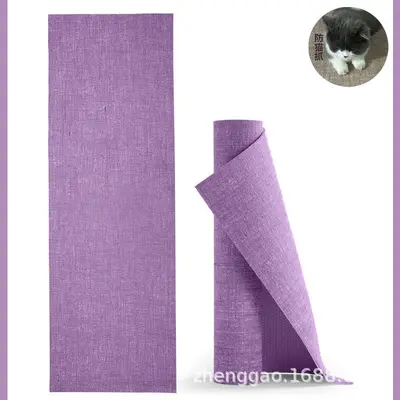 PVC keten yoga matı, kaymaz, terletmeyen, ses yalıtımlı - 9