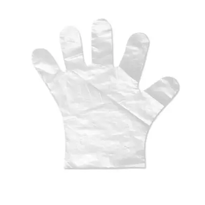 Individually Packed Food-Grade Thick PE Disposable Gloves