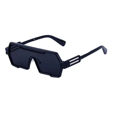 Retro Steampunk Irregular Sunglasses for Men with UV Protection - 6