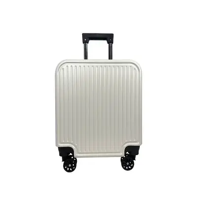 Women's suitcase small 18 inch ins popular lightweight combination lock wheeled bag 20 student boarding travel leather suitcase men - 8