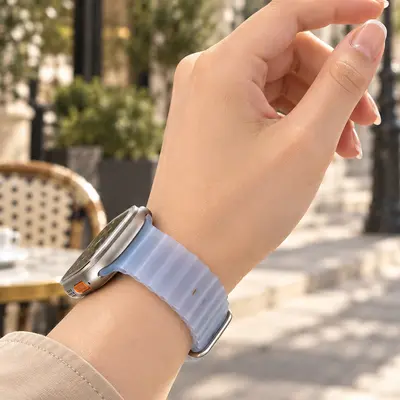 Silicone Sport Band for Apple Watch Ultra S10, 46/49mm