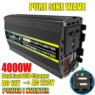 Saf Sinüs Dalga İnvertör 12V 220V, 500W ile 4000W Arası - 9