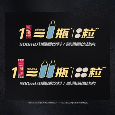 Maisheng Liquid Salt Tablets, солевые таблетки с электролитами для марафона, велоспорта, трейлраннинга, плавания, бадминтона и альпинизма, спортивная добавка для выносливости - 2