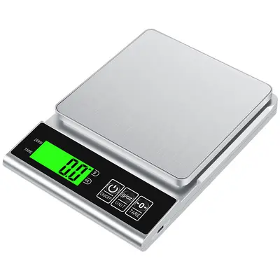 Mutfak Terazisi Elektronik Terazi Küçük Gram Terazisi 0.1g Fırınlama Ticari Paslanmaz Çelik Gıda Terazisi USB Şarjlı Kahve Terazisi - 9
