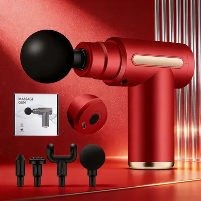 720 Fascia Gun, Small Portable Rechargeable Mini Massager - 8