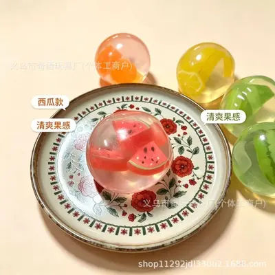 Moldable Vaseline Stress Ball, Non-Rebound Handmade Squishy Toy - 12