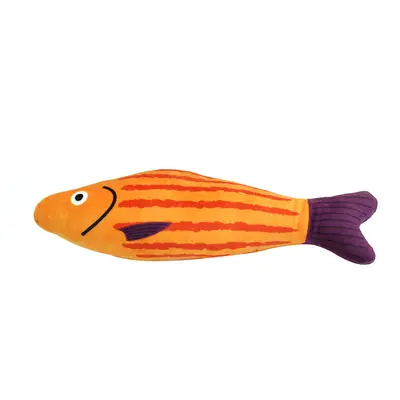 Realistic Fish-Shaped Catnip Cat Toy, Chew-Resistant, Teeth Grinding - 6