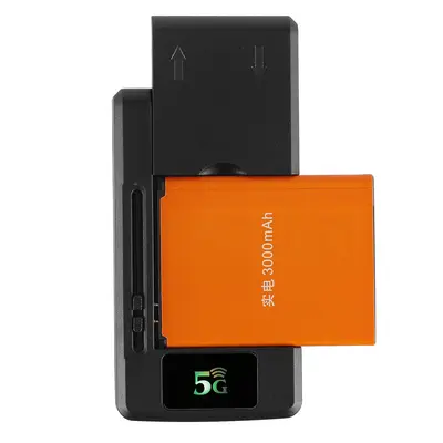 Batterie-Ladegerät tragbar LCD-Display Schnellladung - 10
