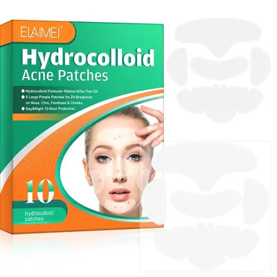 ELAIMEI 5-in-1 Hydrokolloid-Pickelpflaster - 6