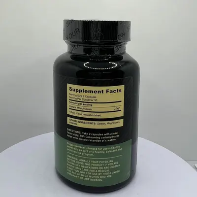 Kreatin-Kapseln, 60 Stück, für Fitness