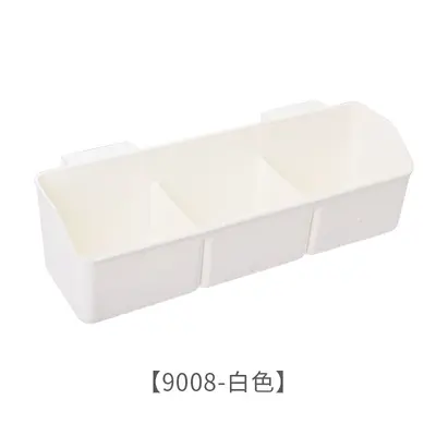 厨房柜门挂篮置物架橱柜内侧收纳盒葱姜蒜收纳篮宿舍挂篮跨境批发 - 11
