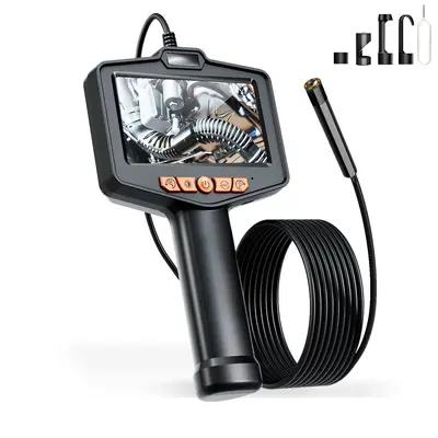 Endoscope 1080P, 4.3" screen, dual camera
