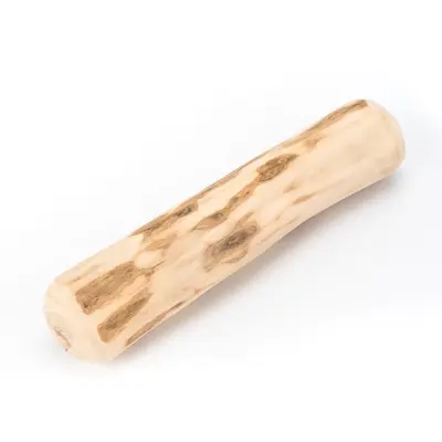 Natural Coffee Wood Dog Chew Toy, Fully Biodegradable Teething Stick - 4