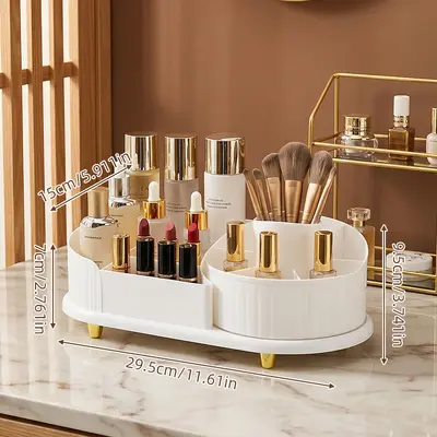 Rotating cosmetic storage organizer - 7