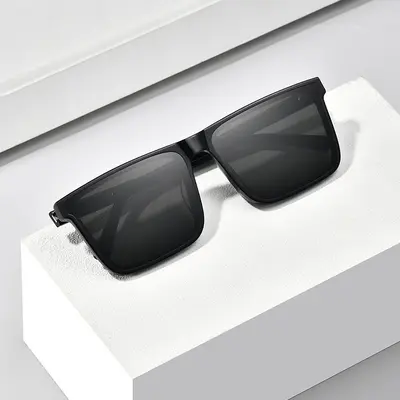 Quadratische Herren-Sonnenbrille mit UV-Schutz, trendiges Design - 5
