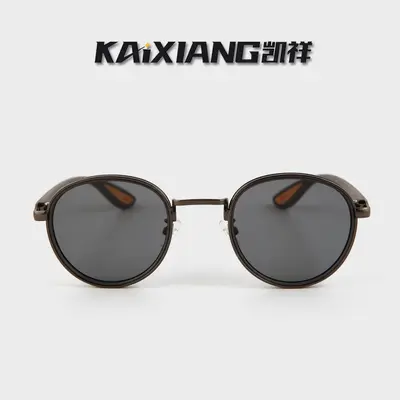 Round Frame UV Protection Unisex Sunglasses - 3
