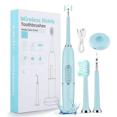 Smart Electric Toothbrush for Adults and Children, Wireless Charging Set - 9