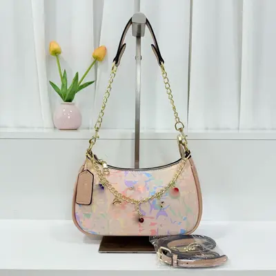 Women's Retro Single-Shoulder Underarm Bag, Minimalist Korean Style, Casual - 11