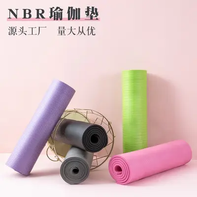 PVC-Yogamatte 6 mm dick, rutschfest - 3