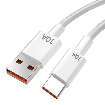 10A süper hızlı şarj cep telefonu veri kablosu şarjı için uygun Huawei 120W süper hızlı şarj tipi-c veri kablosu