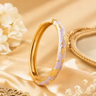Cloisonné-Armband, handgefertig, ethnischer Stil - 8