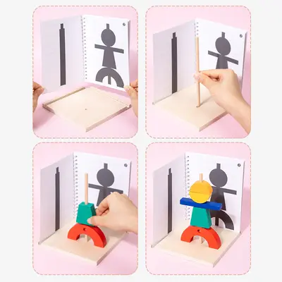 3D Raum-Konstruktions-Bausteine mit Spiegelprojektionen, Logikspiel