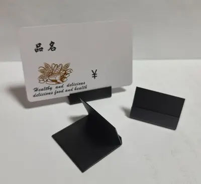 Metal Table Sign and Price Label Clip for Bakery and Deli - 9