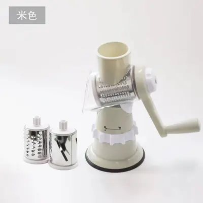 Manual vegetable chopper with slicer and shredder functions - 9
