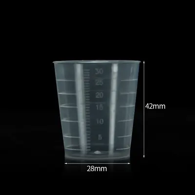加厚塑料量杯5000 3000 2000 1000 500 250 300刻度杯烧杯 - 11