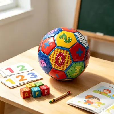 Kinder-Trainingsfußball Nr. 2, PU, maschinell genäht, Gummi - 3