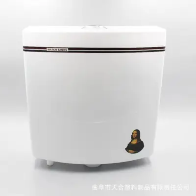 Concealed Plastic Cistern, Energy-Saving, Wall-Mounted Toilet, PPPC - 5