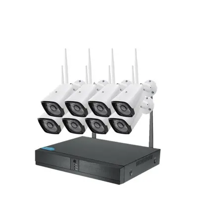 1080P kablosuz izleme seti ağ yüksek çözünürlüklü kızılötesi gece görüş WIFI kamera video kaydedici - 6