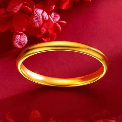 Bracelet, gold plated, antique design, solid metal, women