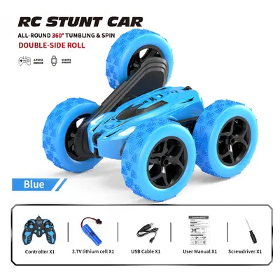 Gesture-Sensor RC Stunt Car, Four-Wheel Drive Off-Road, Double-Sided Rotating - 7