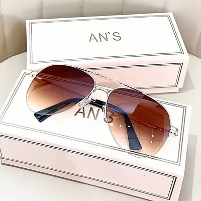 Aviator Sunglasses for Large Faces, UV-Protection Cycling Glasses - 11