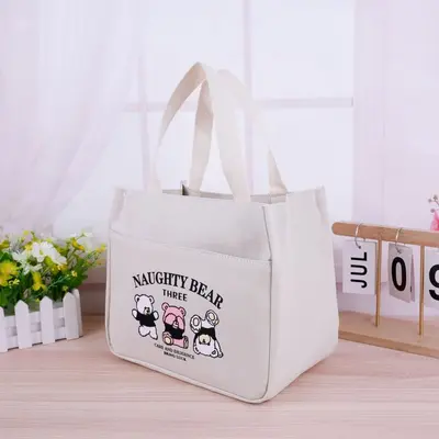Canvas-Lunchbag, Mami-Tasche, Handtasche für den Alltag - 7