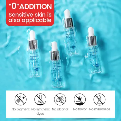 VIBRANT GLAMOUR Hyaluronik Asit Yüz Serumu, Nemlendirici ve Besleyici Cilt Konsantresi