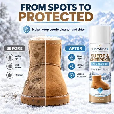 KineShineX Wildleder-Schneestiefel Imprägnierspray