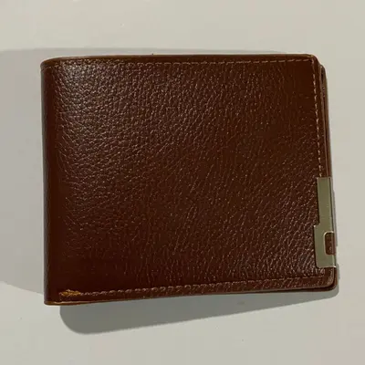 Men's Short Wallet with ID Slot, Simple Business Style - 5