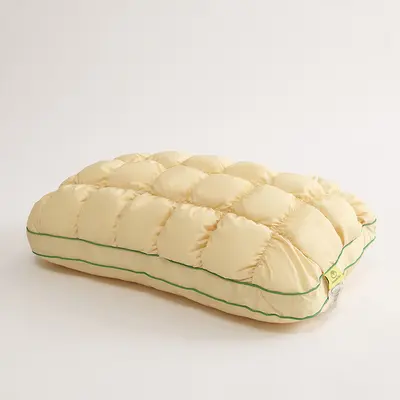 Cooling Puff Pillow with High-Elasticity Fiber Core, Side Sleeper - 7